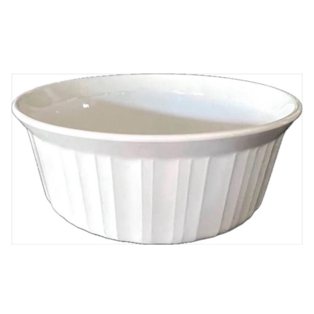Corning Ware French White 1.5 Quart Baking Dish CORING WARE STAMPED Vintage